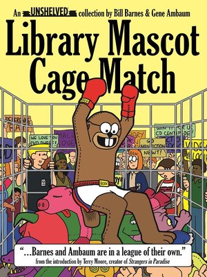 cover image of Library Mascot Cage Match